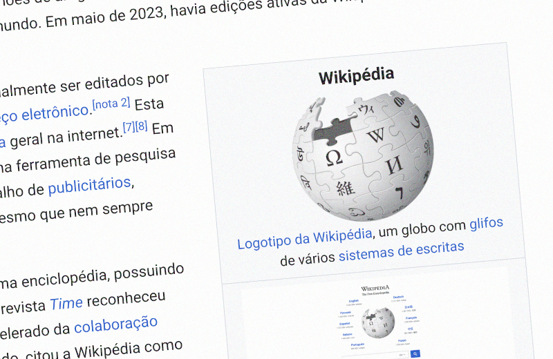Wikipédia, uma fonte de saudáveis distrações